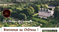 Desktop Screenshot of chateaudecarneville.com